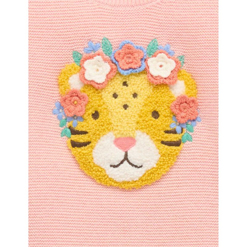 Purebaby Embroidered Frida Jumper image number 2